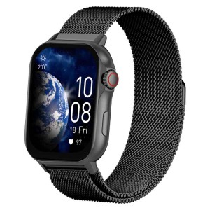 Pulsera Smartwatch iS Milanesa en color negro