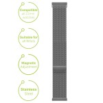 Detalles Pulsera Milanese Smartwatch iS en color plata