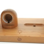 Lámpara con Cargador Inalámbrico Bamboo 5 en 1 - iServices