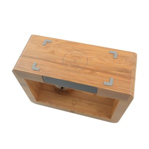 Lámpara con Cargador Inalámbrico Bamboo 5 en 1 - iServices
