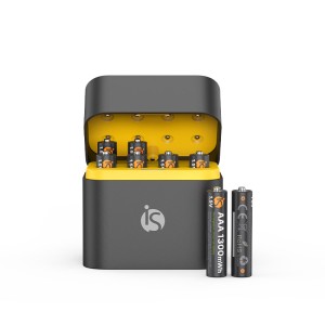 cargador de baterías recargables