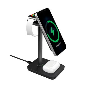 Base de Carga inalámbrica 3 en 1 - Tienda online iServices