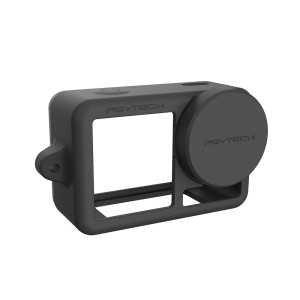 Caixa Protetora de Silicone Osmo Action 3 (Preta)