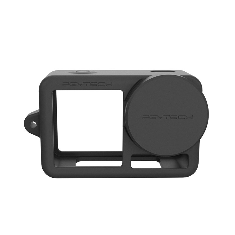 Caixa Protetora de Silicone Osmo Action 3 (Preta)