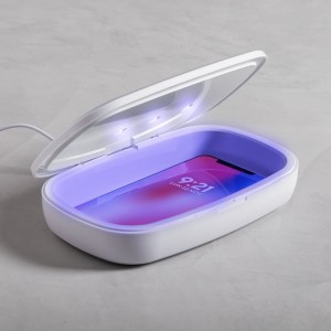 Esterilizador UV com Carregamento Wireless Abierto