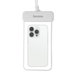 Funda Impermeable Blanca Detrás