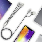 Cable USB 4 en 1 de 1m