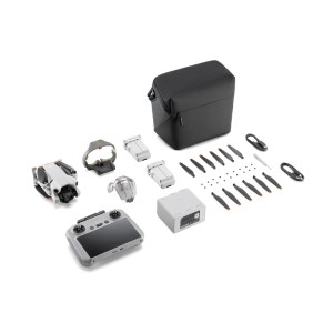 Contenido de la caja del DJI Mini 4 Pro Fly More Combo (DJI RC 2)