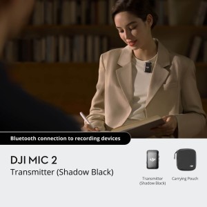 Transmissor DJI Mic 2 (Shadow Black)